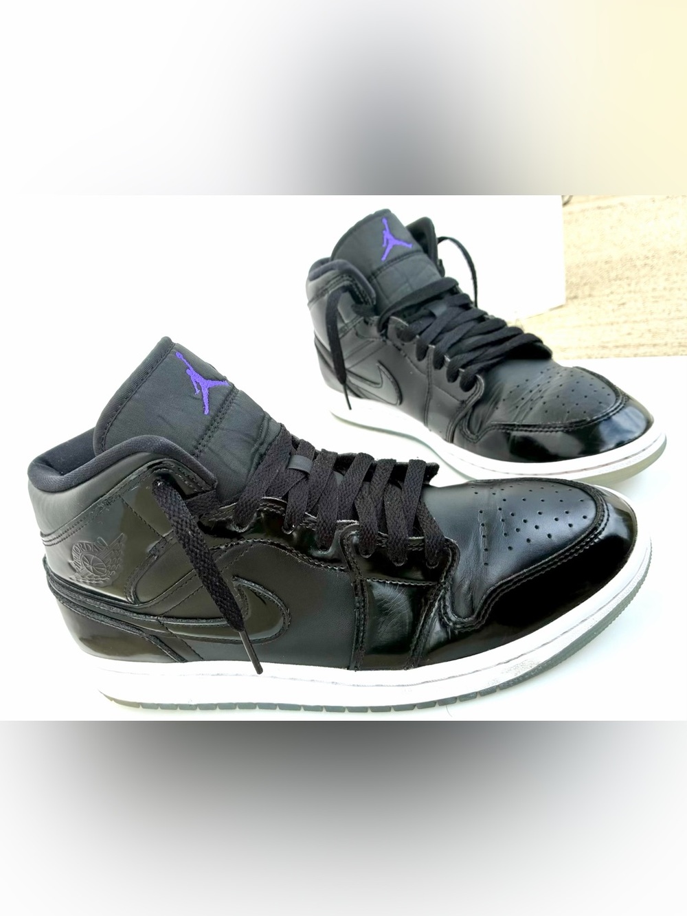 Air Jordan 1 Mid SE SPACE JAM - Men's Size 8.5 - DV1308-004 - Pre Owned/Clean